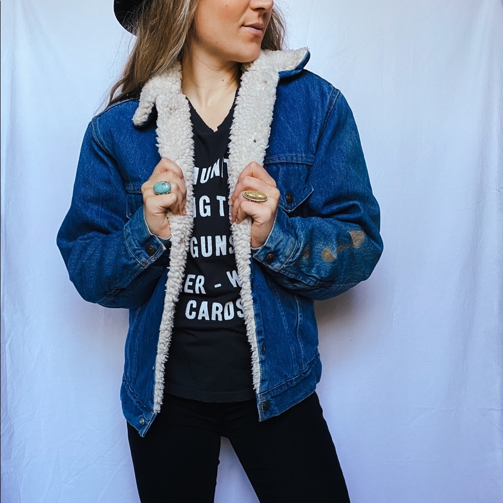 Vintage Levi Sherpa jacket